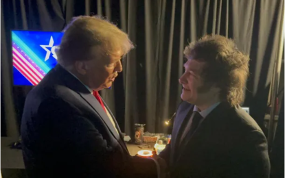 Así fue el encuentro entre Javier Milei y Donald Trump en Washington