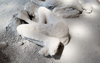 Identifican que era médico una víctima de la erupción del Vesubio hace 2000 años