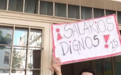 Docentes de las Fuerzas Armadas denuncian que ganan 500 mil pesos