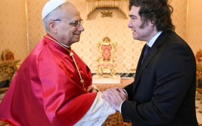 La posible visita del papa León XIV a la Argentina este año, cerca de confirmarse: los sugerentes mensajes entre Javier Milei y Pablo Quirno