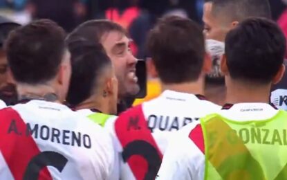 Belgrano campeón: Coudet explotó contra el árbitro Falcón Pérez tras la final que perdió River en Córdoba