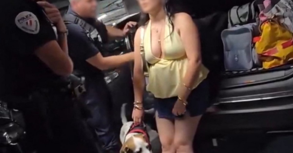 dejo-a-su-perro-tres-horas-encerrado-dentro-de-un-bolso-en-el-baul-del-auto-con-35-grados-en-plena-ola-de-calor-record,-el-video-desato-un-escandalo-y-ella-se-justifico:-“se-nos-paso-el-tiempo”