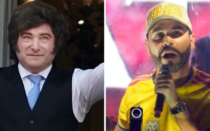 El giro de Milei en las relaciones con Colombia: de la indiferencia a sumarse al triunfo del candidato outsider de derecha antes del balotaje