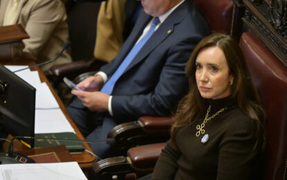 Victoria Villarruel hace implosionar la interna, recibe a la jueza vetada por Milei y defiende su nominación