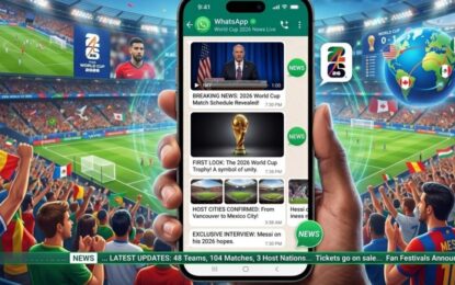 La nueva función de WhatsApp para seguir el Mundial: resultados, noticias y canales en un solo lugar