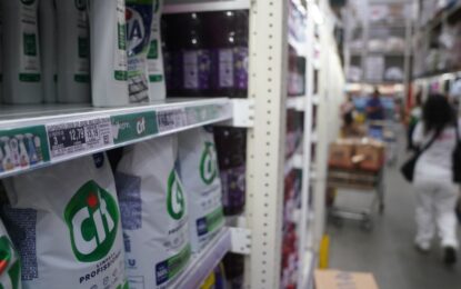 Fuerte desaceleración de los precios mayoristas, que acumulan un incremento del 14,4% en lo que va del año