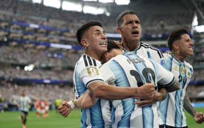 Facundo Medina, el «Jordi Alba» de Villa Fiorito que se ganó un lugar en la Scaloneta y conquistó a Messi: «Mi gol fue todo de él»