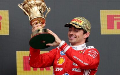Fórmula 1: Charles Leclerc sorprendió con Ferrari y volvió a ganar después de 623 días