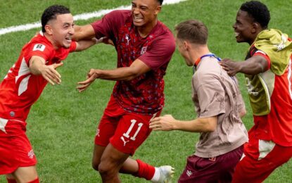 Suiza fue más efectivo que Colombia en los penales y será rival de Argentina en los cuartos de final del Mundial