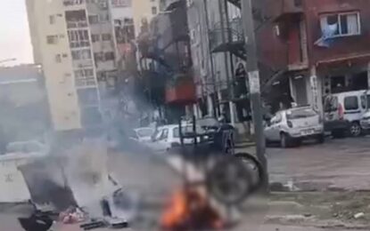 Encontraron un cuerpo calcinado dentro de un carro en Fuerte Apache