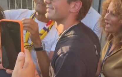 Franco Mastantuono se fue de Real Madrid y en Italia lo recibió una multitud: jugará en Fiorentina