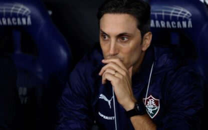 Fluminense despidió a Luis Zubeldía como DT en medio de la serie de octavos de la Copa Libertadores