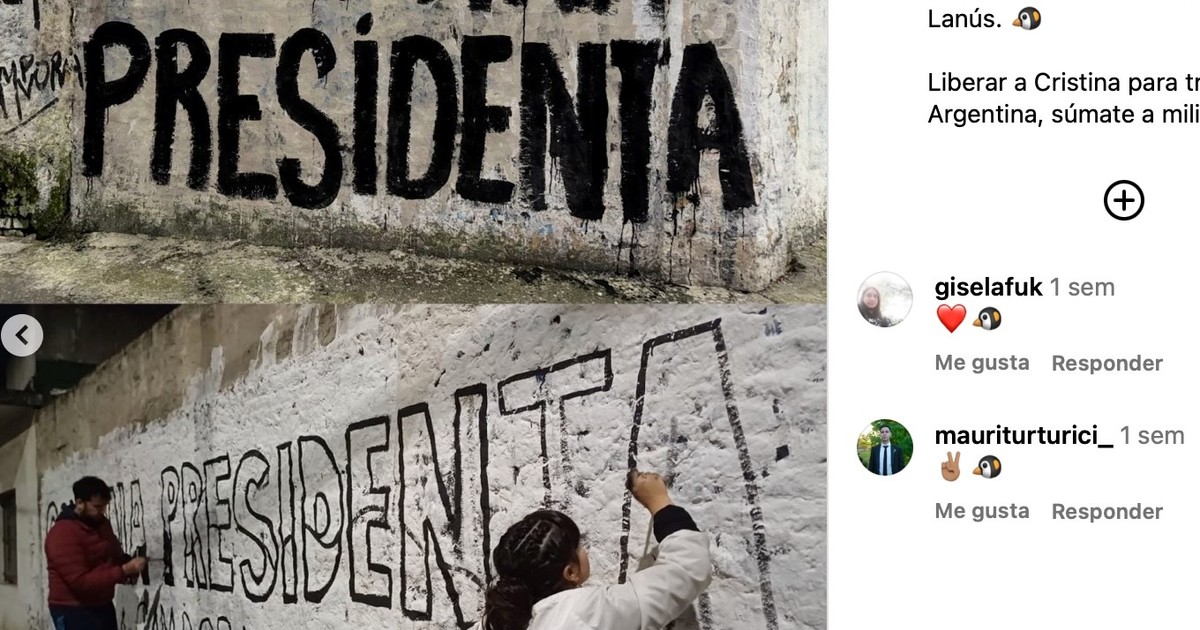 polemica-en-un-municipio-de-la-campora:-un-funcionario-del-distrito-presento-una-denuncia-penal-por-las-pintadas-a-favor-de-“cristina-libre”