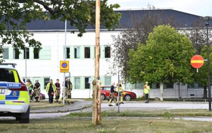 Ataque con espada en una escuela de Suecia: un muerto, tres heridos y un atacante detenido por la policía