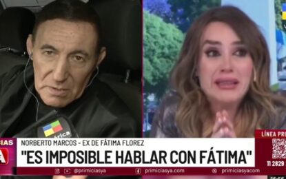 Norberto Marcos, ex de Fátima Florez: «Recién hace un mes me devolvió mis objetos personales porque su tarotista le dijo que tenían mala onda»