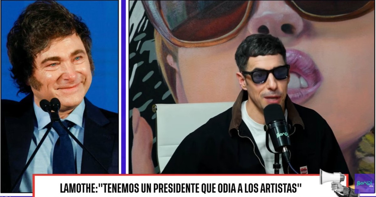 esteban-lamothe,-sobre-javier-milei:-«lo-cagaria-a-pinas-si-me-lo-cruzo-en-la-calle»