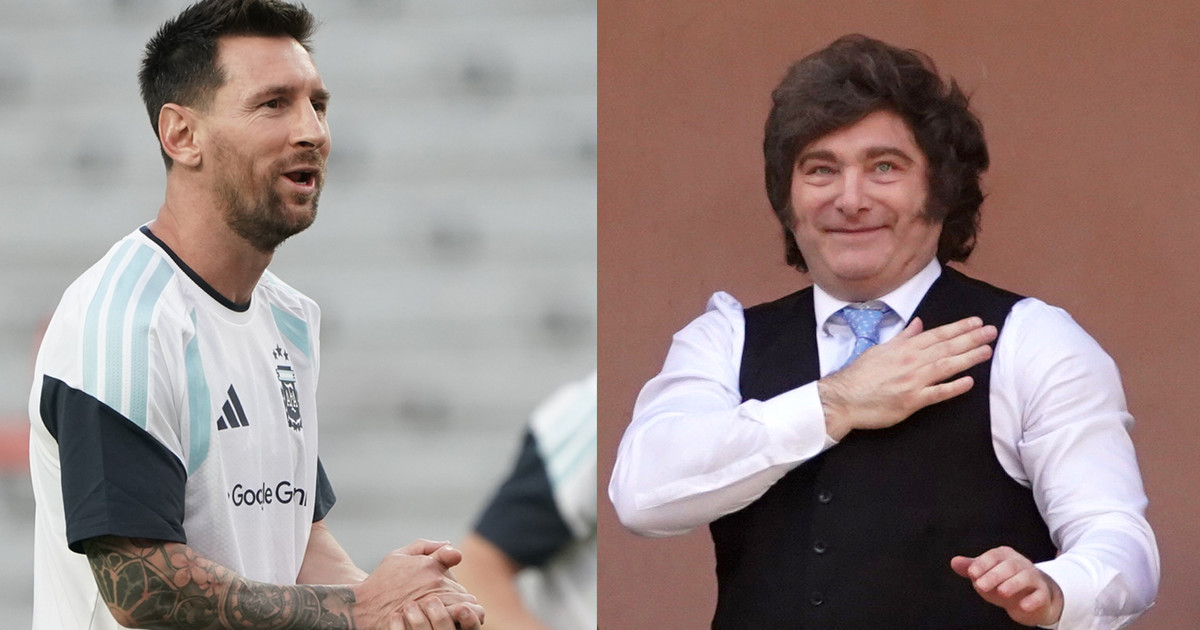«muchas-gracias,-hombre-imposible»:-el-mensaje-de-javier-milei-para-leo-messi-tras-su-retiro-de-la-seleccion-argentina