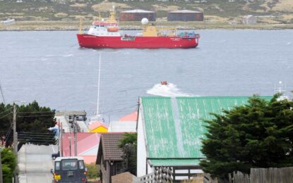Una delegación de Malvinas visitará Chile a fin de mes para avanzar en la ruta comercial con Punta Arenas