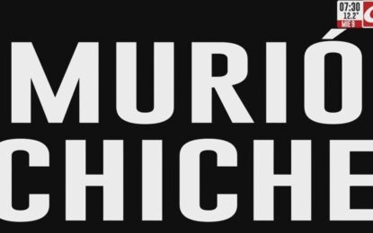Placa negra y un abrupto silencio: así anunció Crónica la muerte de Chiche Gelblung