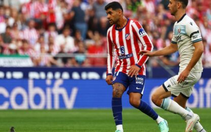 Sin Julián Alvarez, Atlético de Madrid volvió a golear y llega afilado al clásico contra el Real Madrid: el brutal elogio de Simeone a Cuti Romero