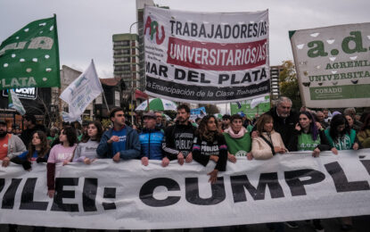 Sin acuerdo por el financiamiento, convocan a una nueva marcha federal universitaria para el 15 de octubre y la UBA hará paros escalonados durante 23 días