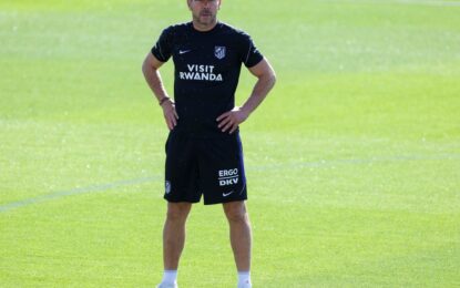 Diego Simeone confirmó que Julián Álvarez estará disponible para el clásico contra Real Madrid
