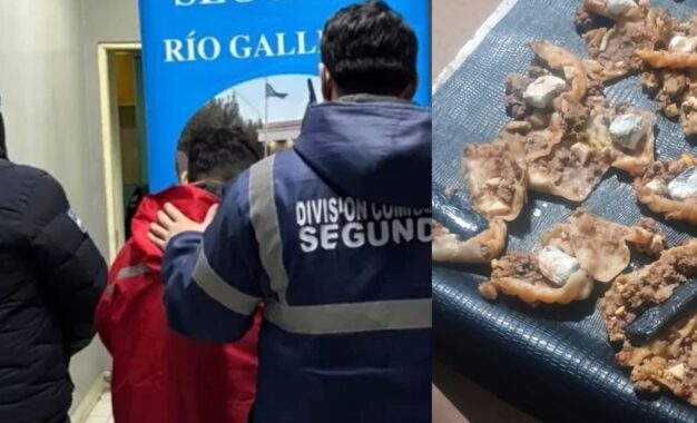 Once empanadas: fue con su hijo de 5 años a la cárcel e intentó pasar droga escondida en la comida