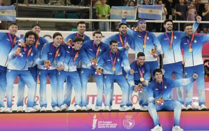 El oro de Los Gladiadores y unos Juegos Suramericanos históricos para los deportes colectivos: «Es el gen del deportista argentino»