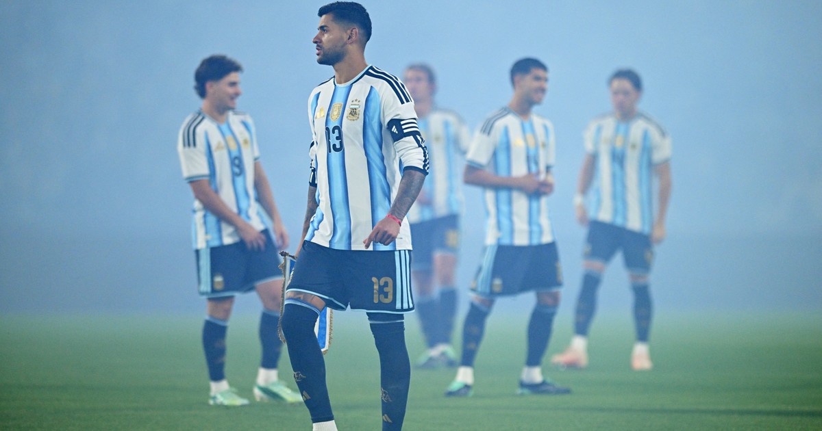 cuti-romero,-profeta-en-su-tierra:-jugo-por-primera-vez-con-la-seleccion-en-cordoba,-fue-capitan-y-convirtio-un-gol-para-el-orgullo-de-mama-rosa
