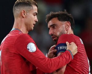 Bruno Fernandes habló de la crisis con Cristiano Ronaldo y pidió que Portugal «no se divida»