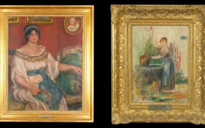 Francia: recuperaron los dos cuadros de Renoir robados de un museo y hay seis detenidos