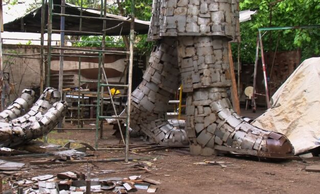 Córdoba prepara una escultura de más de tres toneladas del Cura Brochero para recibir al papa León XIV