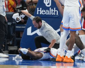 La escalofriante lesión de Jalen Williams que conmovió a la NBA y dejó en shock a sus compañeros de Oklahoma City