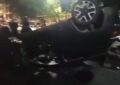 Flores: una conductora alcoholizada chocó dos autos, volcó y atropelló a tres personas