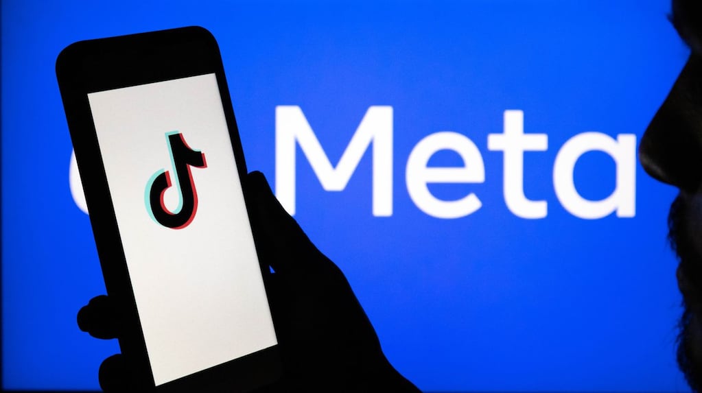 Meta bloqueó los anuncios de TikTok en Instagram y Facebook