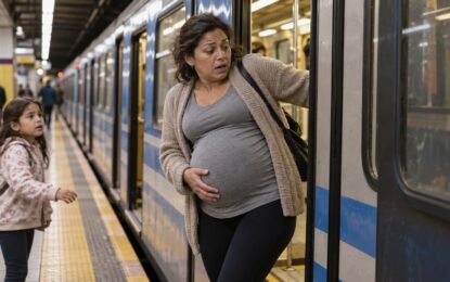 Confirman una indemnización a una pasajera embarazada que cayó al bajar del subte